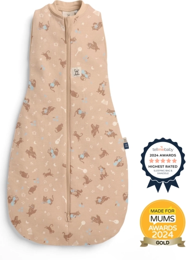 Fascia e sacco nanna 2 in 1 ErgoPouch Cocoon Melody, 3–6 mesi, 1,0 TOG