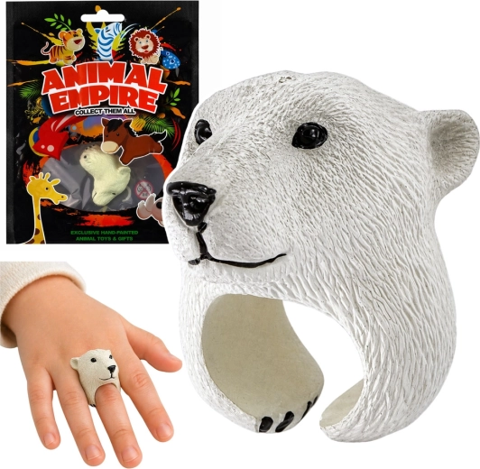 Anellino per bambini con orso polare
