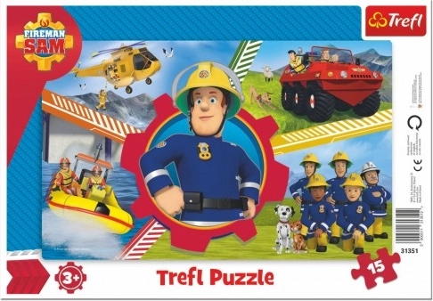 Puzzle Vigile del Fuoco SAM 15 pezzi