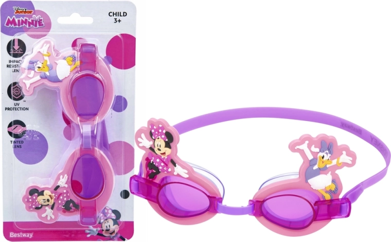 Occhialini da nuoto per bambini Disney Jr. Minnie