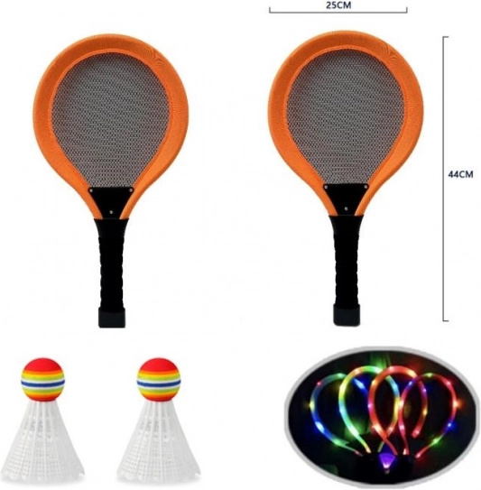 Racchette da badminton luminose SPORTO