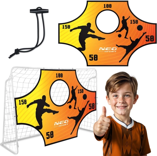 Telo bersaglio Neo-Sport per porta da calcio 180 × 120 cm