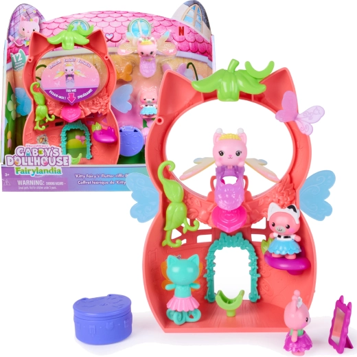 La casa delle bambole magica di Gabby – Set Fairylandia con la fatina Kitty Fairy e l'anello
