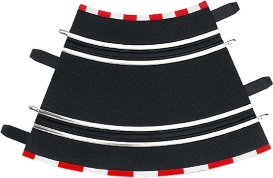 Curve 1/45° per pista slot GO!!!, GO!!! Plus e Digital 143 (4 pz)