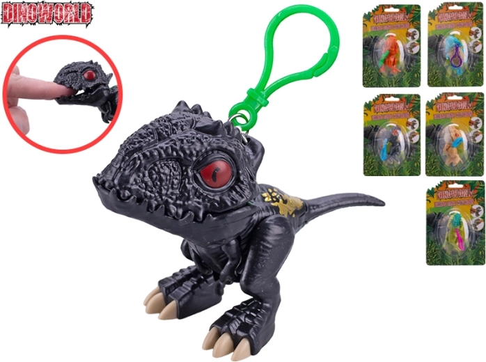 Portachiavi Dinoworld dinosauro 9 cm