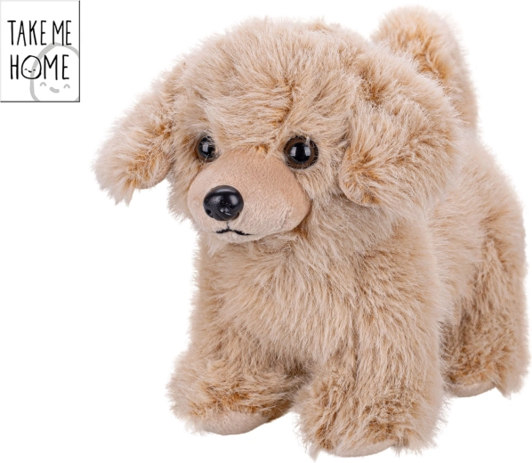Cagnolino di peluche Take Me Home – morbido compagno per bambini dalla nascita