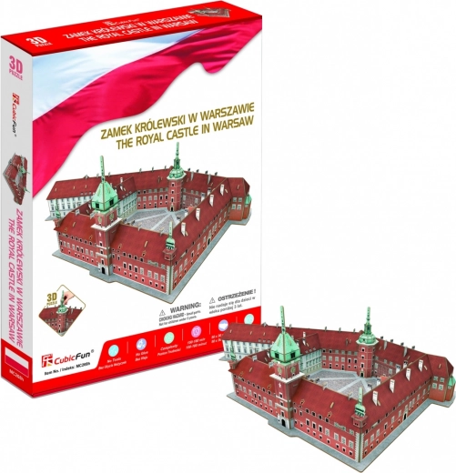 Puzzle 3D castello reale in Polonia 105 pezzi
