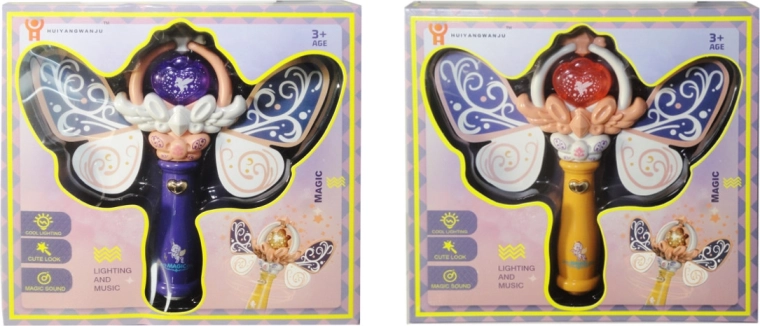 Bacchetta magica con suoni e luci