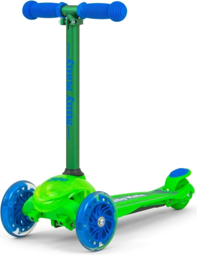 Monopattino a tre ruote per bambini Milly Mally Zapp Green