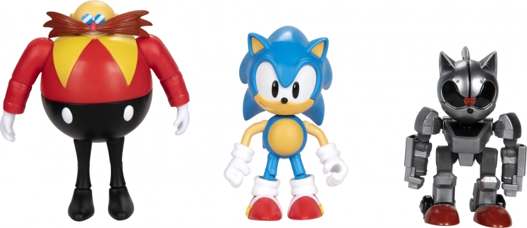 Sonic – multipack di 3 figure da 10 cm