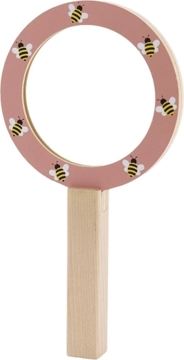 Lente d’ingrandimento per bambini Jabadabado rosa - 1 pezzo