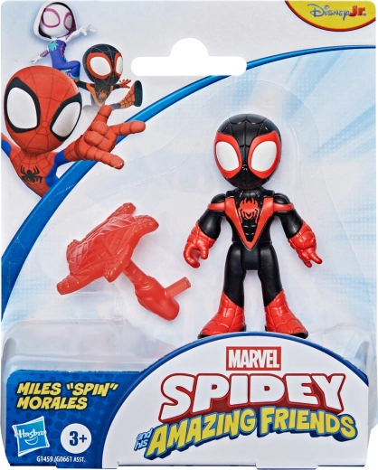 Hasbro Spider-Man Spidey e i suoi fantastici amici – action figure Miles “Spin” Morales