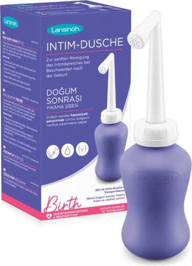 Lansinoh doccia postpartum perineale – bottiglia bidet portatile 360 ml
