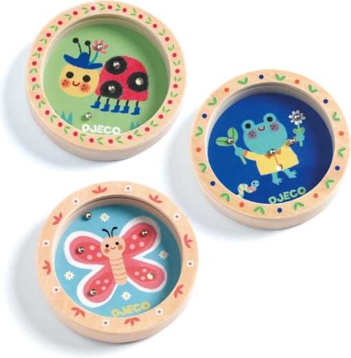 Gioco di equilibrio in legno Djeco con biglie