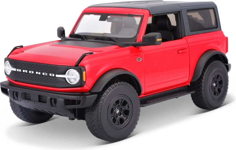 Maisto Ford Bronco Wildtrak rosso 1:18