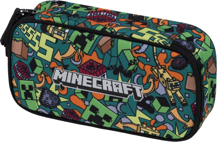 Astuccio scolastico etui BAAGL MINECRAFT Chaos