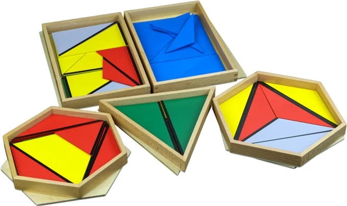 Triangoli costruttivi Moyo Montessori