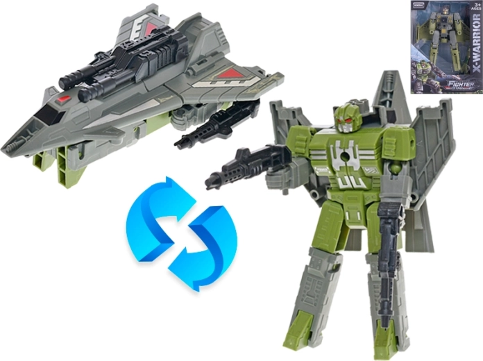 Caccia trasformabile – robot per bambini