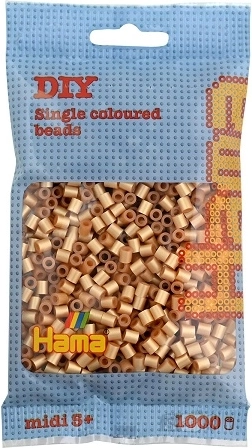 Perline da stirare Hama Midi dorate 1000 pz