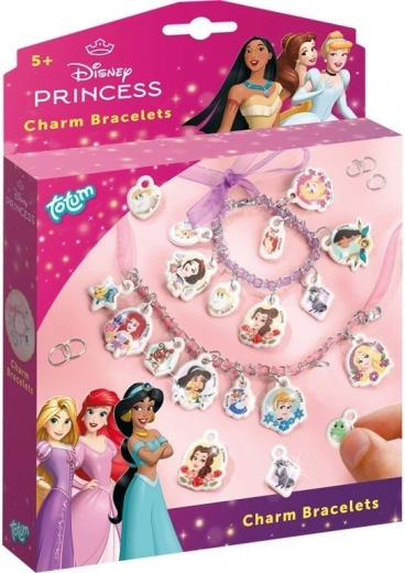 Totum set di braccialetti con ciondoli DISNEY PRINCESS