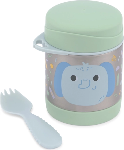 Skip Hop contenitore termico per cibo con spork Besties Squad elefante