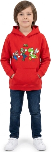 Felpa rossa Super Mario