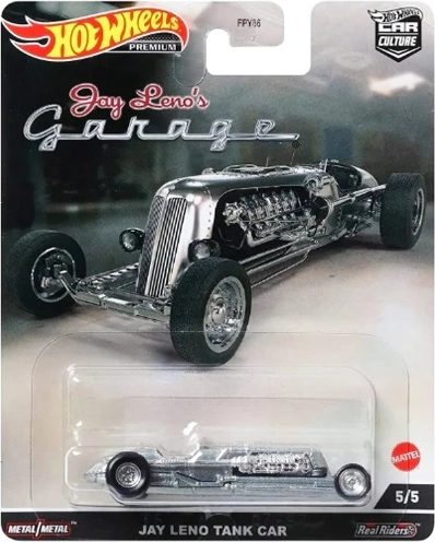 Hot Wheels Jay Leno Tank Car modello in metallo 1:64
