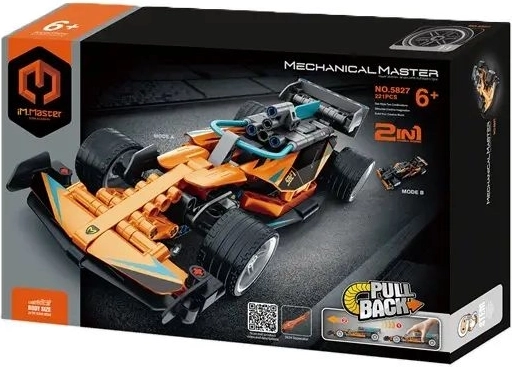 IM.Master 2 in 1 auto da corsa F1 – kit di costruzione da 220 pezzi