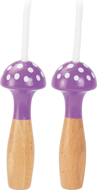 Corda per saltare viola a pois VILAC