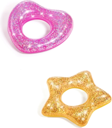Ciambella gonfiabile con glitter 91 cm