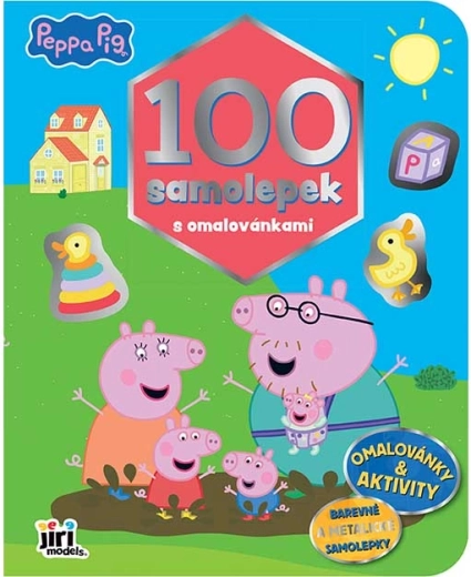 Peppa Pig: album da colorare con oltre 100 adesivi