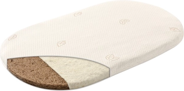 Träumeland materasso naturale per culla Naturwölkchen 70 × 37 cm