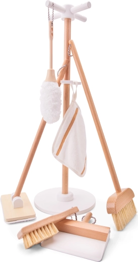 Set da pulizia in legno per bambini