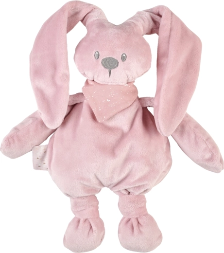 Coniglietto di peluche Nattou Lapidou Glow rosa antico 36 cm