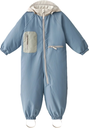 Tuta funzionale per bambini Leokid color kit blue swell taglia 80 (12–18 mesi)