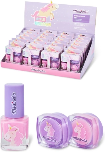 Martinelia mini set unicorno – lucidalabbra e smalto per unghie - 1 pezzo