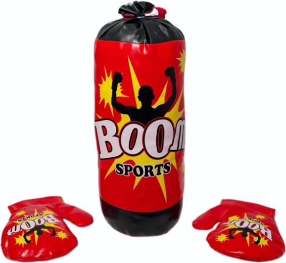 Set da boxe per bambini con sacco da allenamento e guantoni