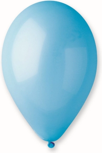 Palloncini pastello 25 cm – azzurri