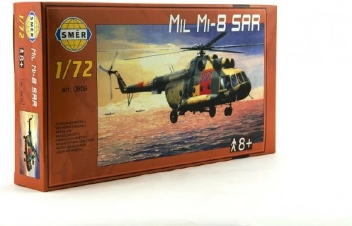 Modello in plastica dell’elicottero Mil Mi‑8 SAR 1:72