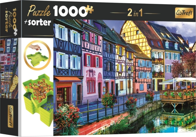 Puzzle con smistatore 2 in 1 Colmar, Francia 1000 pezzi