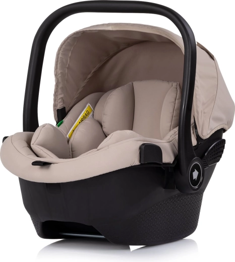 Seggiolino auto Chipolino Pearl i-Size 40–87 cm latte