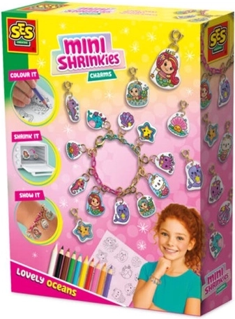 Ses Mini Shrinkies Charms Lovely Ocean – set creativo di ciondoli