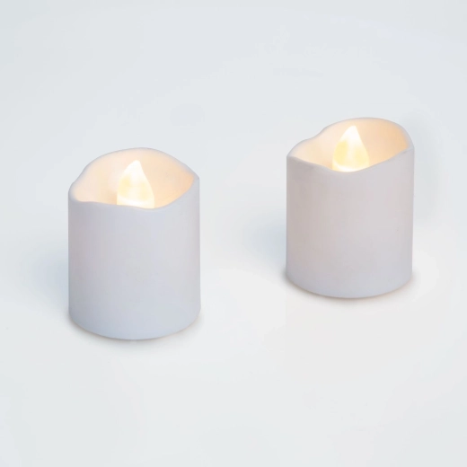 Candela LED bianca - 1 pezzo