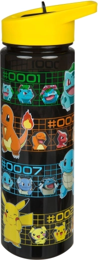 Borraccia Pokémon con cannuccia 600 ml