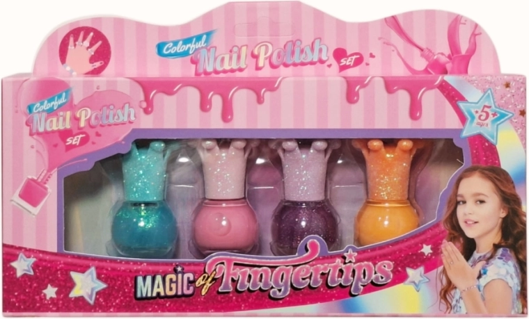 Set di smalti per unghie per bambini - 1 pezzo
