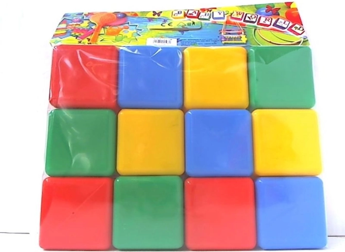 Cubi colorati – set da 12 pz