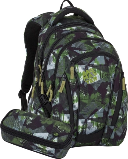 Bagmaster BAG 26 A set da studente verde-grigio