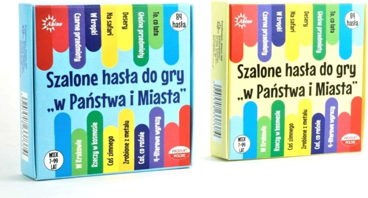 Stati e città – gioco tascabile