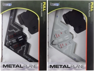 Aereo in metallo a batteria con retrocarica