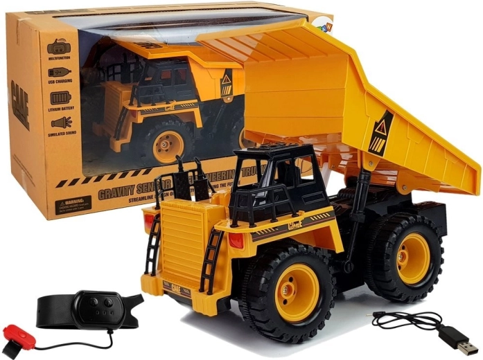 Ribaltabile da cantiere radiocomandato con controllo gestuale 1:22